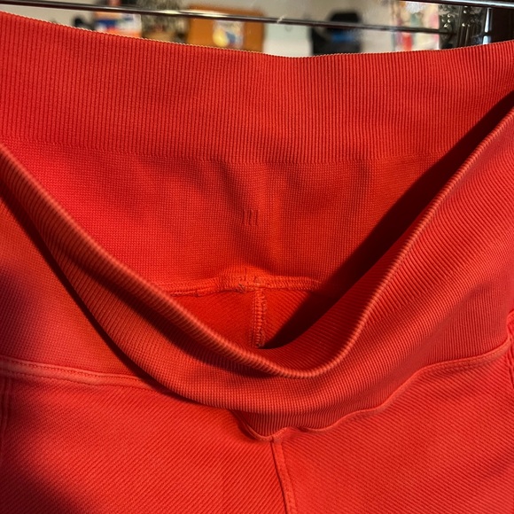 Awesome Compression Pink Peach Coarl Tights Leggings Size Medium Unknown Brand - Picture 4 of 5